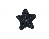 12" X 12" Blue and White Star Linen Throw Pillow - Homeroots - Flyclothing LLC
