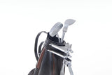 6.5" X 8" X 10" Black Golf Bag - Homeroots