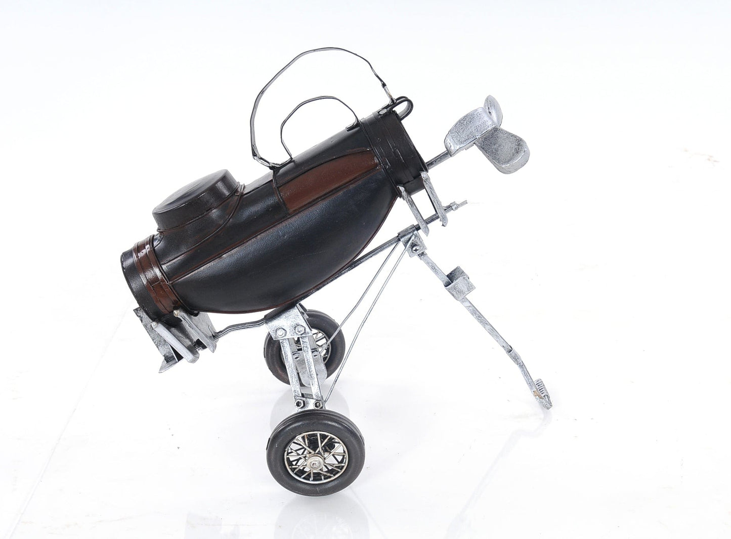 6.5" X 8" X 10" Black Golf Bag - Homeroots - Flyclothing LLC