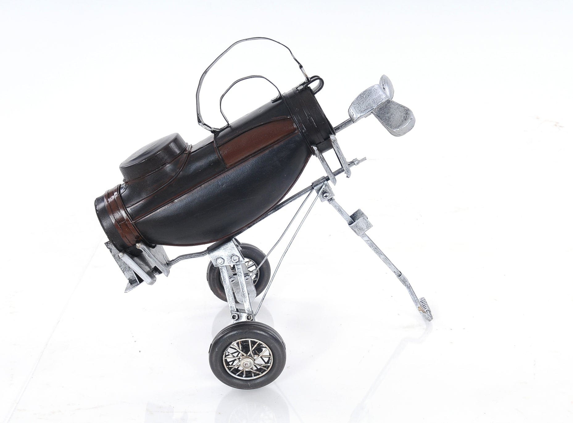 6.5" X 8" X 10" Black Golf Bag - Homeroots - Flyclothing LLC