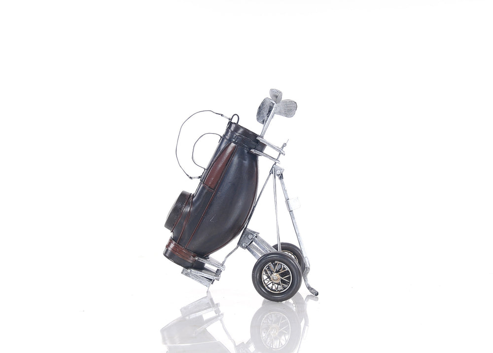 6.5" X 8" X 10" Black Golf Bag - Homeroots