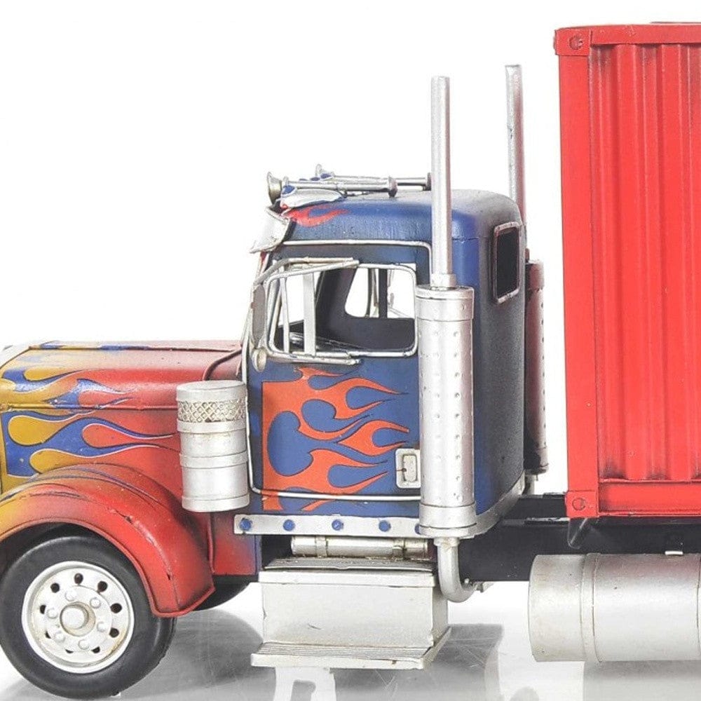 5" X 19.5" X 8" Big Rig Tissue Holder - Homeroots