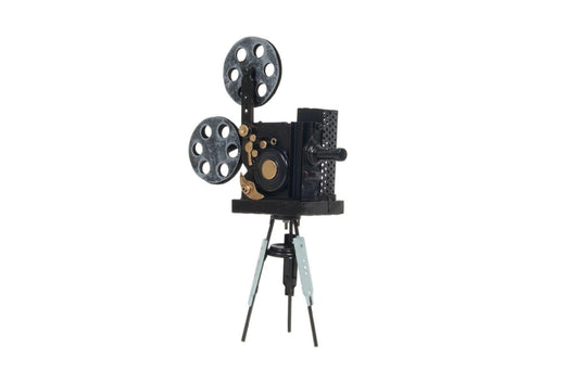3" X 8.5" X 12.5" Metal Handmade Vintage Movie Projector - Homeroots