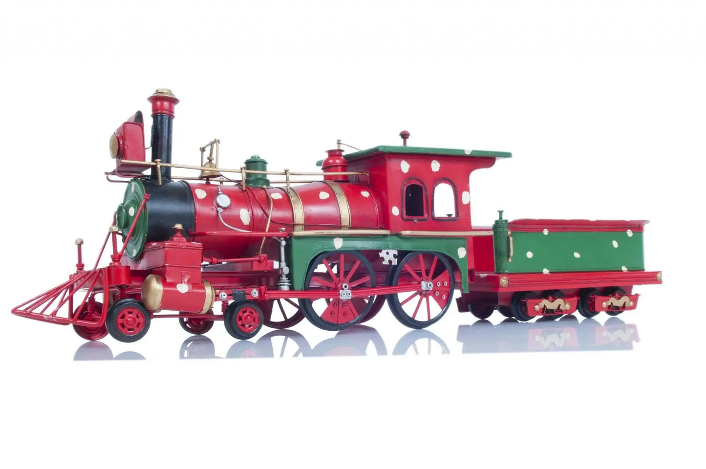 Handmade Tin Christmas Train Model - Homeroots - Flyclothing LLC