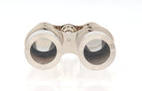 5" Brass Aluminum Hand Painted Decorative Binocular Tabletop Sculpture - Homeroots