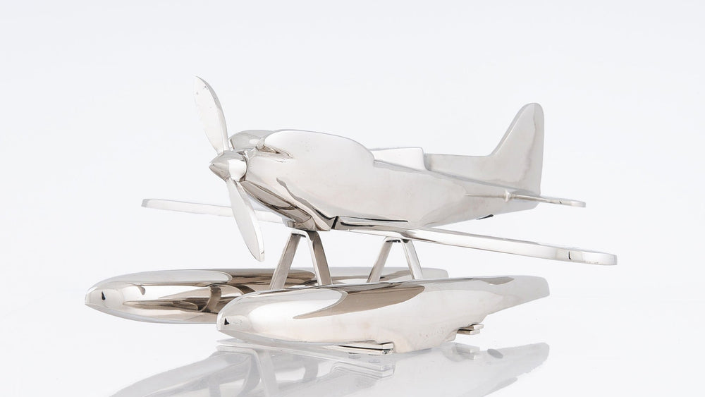 17" X 16.5" X 7" Alum Seaplane - Homeroots