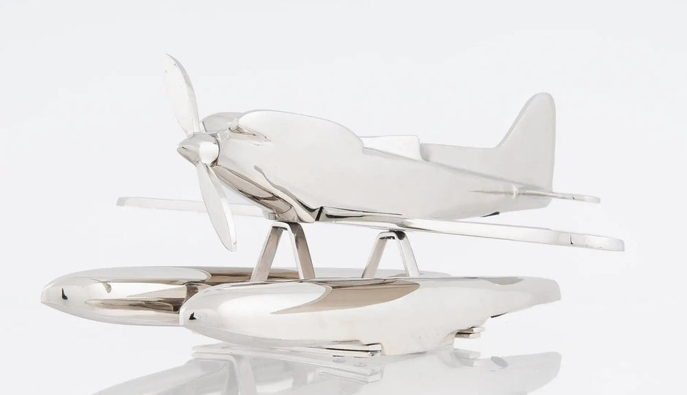 17" X 16.5" X 7" Alum Seaplane - Homeroots