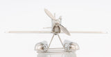 17" X 16.5" X 7" Alum Seaplane - Homeroots