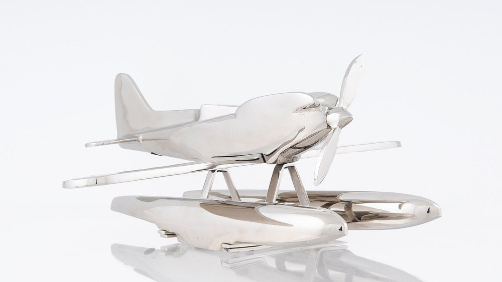 17" X 16.5" X 7" Alum Seaplane - Homeroots