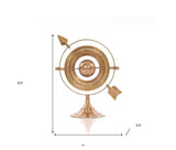 5.5" X 7" X 8.5" Brass Armillary - Homeroots