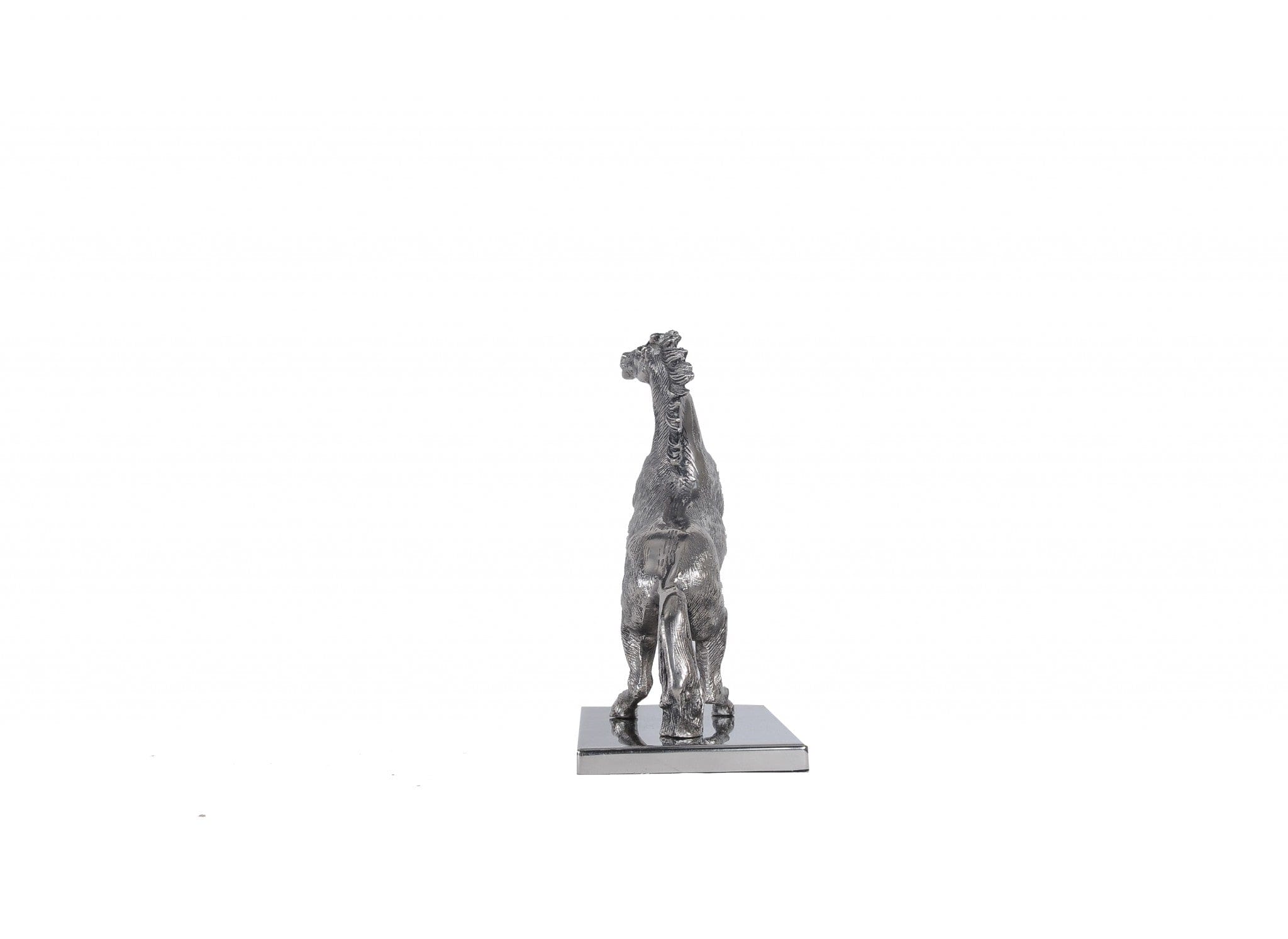 5" X 12.5" X 11" Horse Statue With Base - Homeroots - Flyclothing LLC