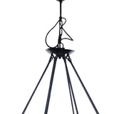 32" X 37" X 32" 8 Bulbs Rope Pendant Lamp - Homeroots - Flyclothing LLC