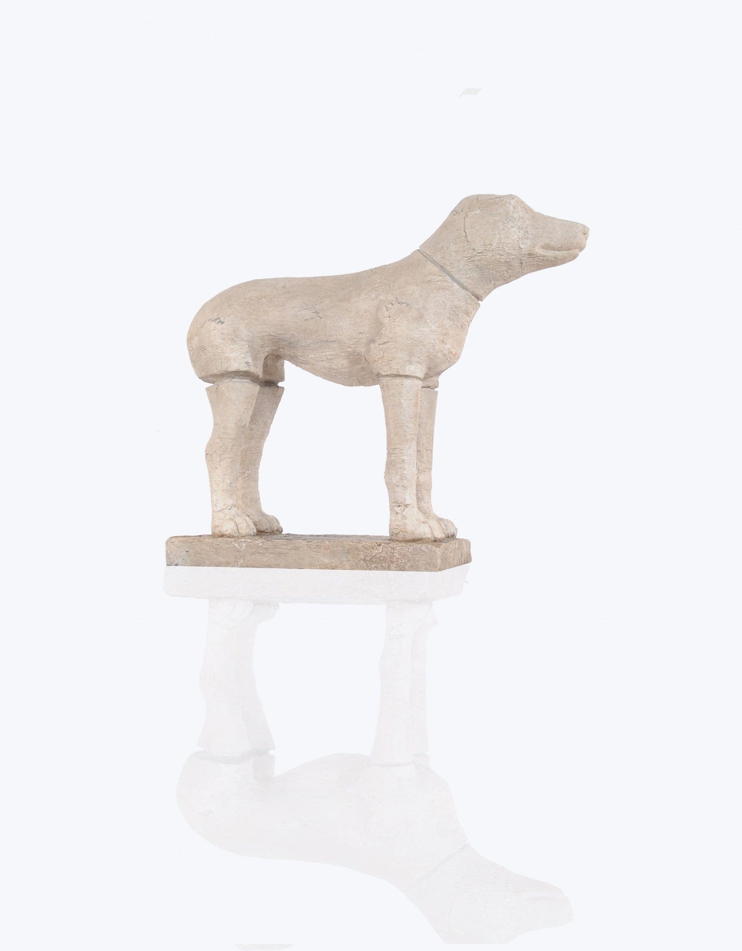 17" Natural Resin Hand Painted Figurine Tabletop Sculpture - Homeroots - Flyclothing LLC