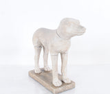 17" Natural Resin Hand Painted Figurine Tabletop Sculpture - Homeroots