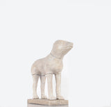 17" Natural Resin Hand Painted Figurine Tabletop Sculpture - Homeroots - Flyclothing LLC