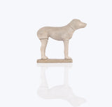 17" Natural Resin Hand Painted Figurine Tabletop Sculpture - Homeroots