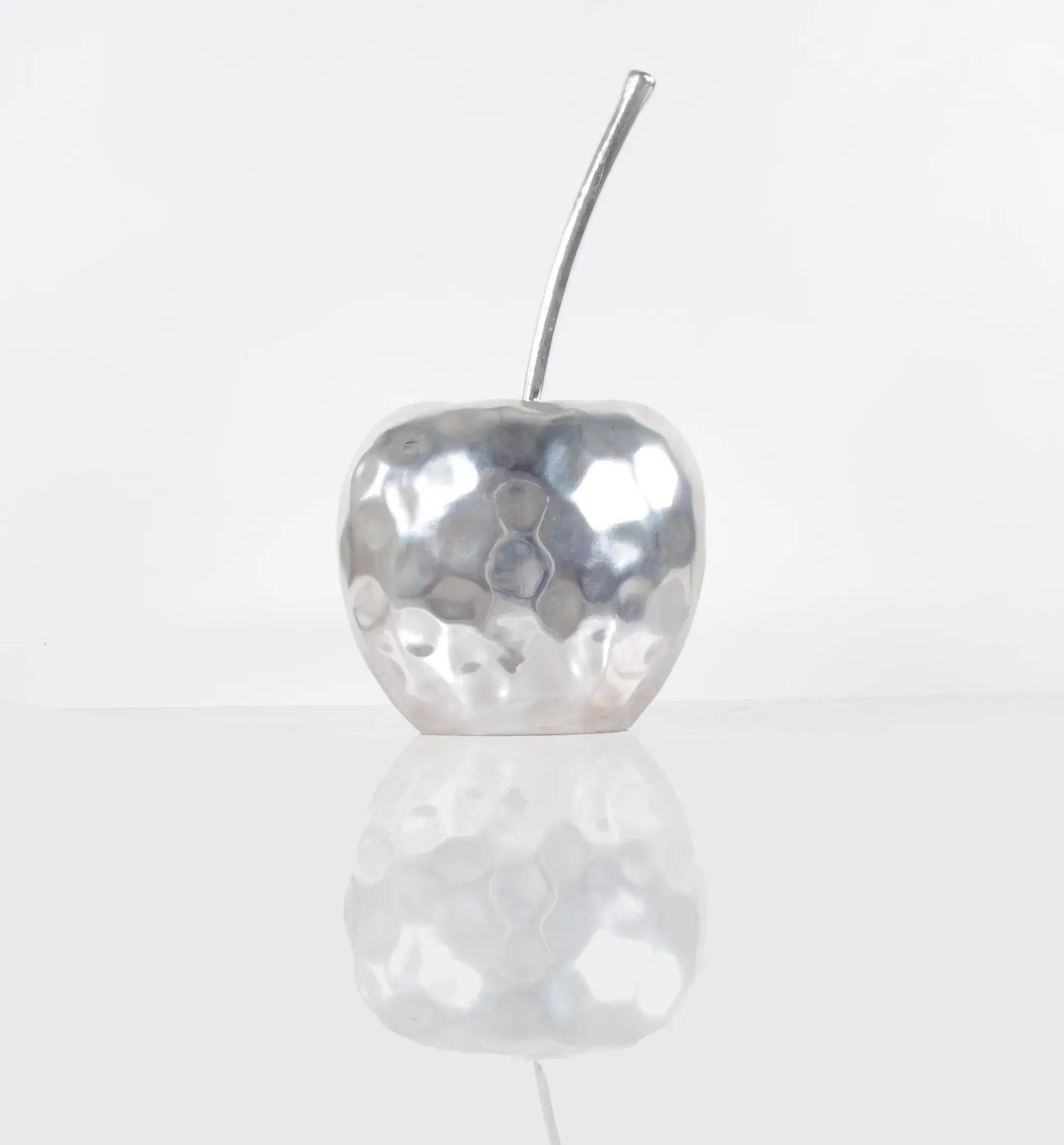 Delicious Hammered Finish Apple Statue - Homeroots - Flyclothing LLC
