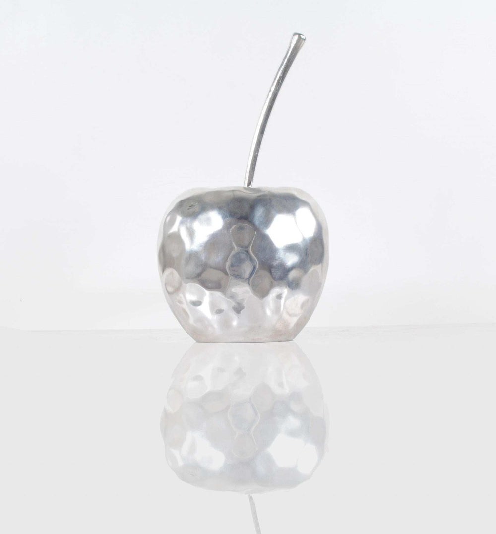 Delicious Hammered Finish Apple Statue - Homeroots - Flyclothing LLC