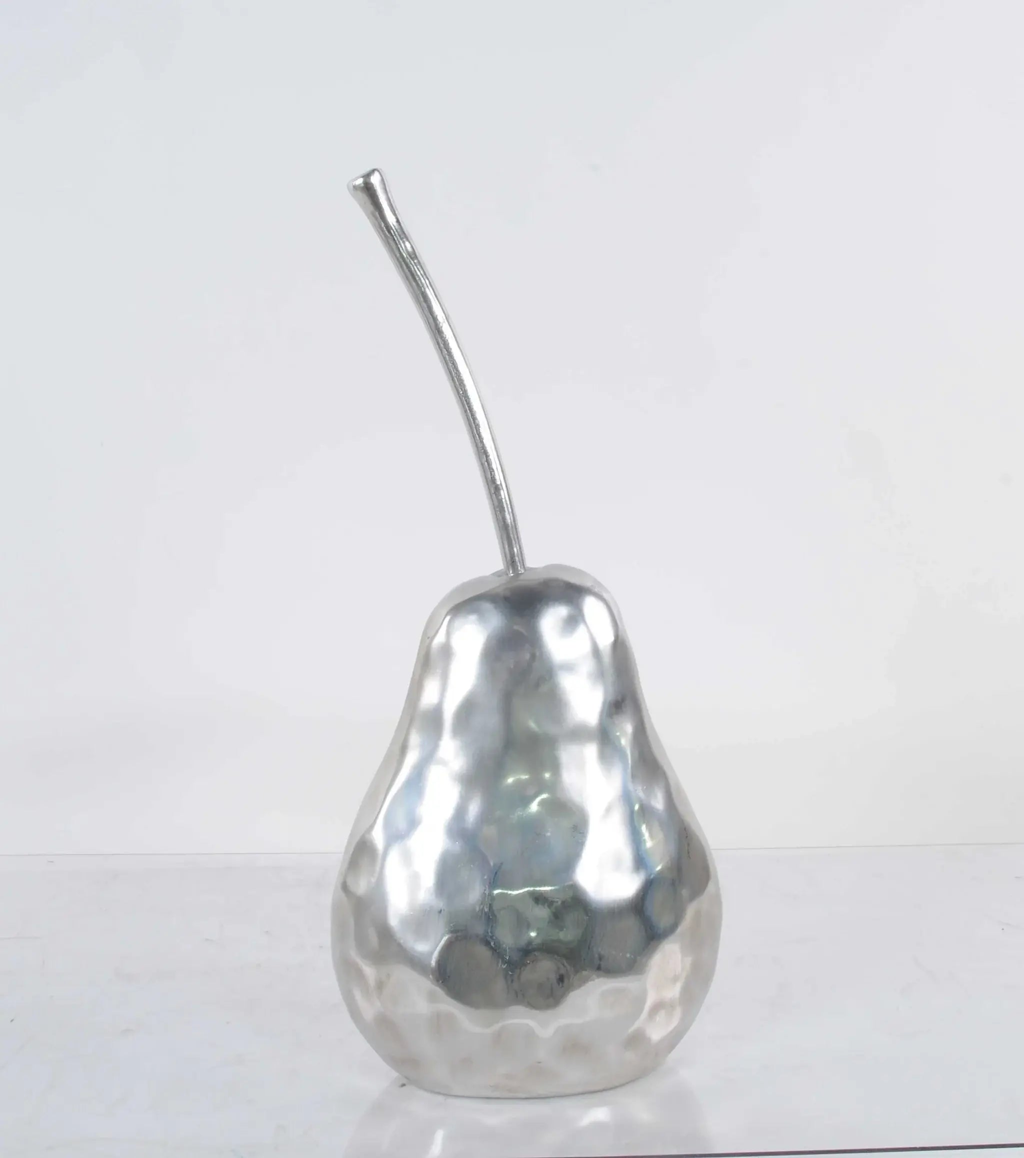 Delicious Hammered Finish Pear Statue - Homeroots - Flyclothing LLC