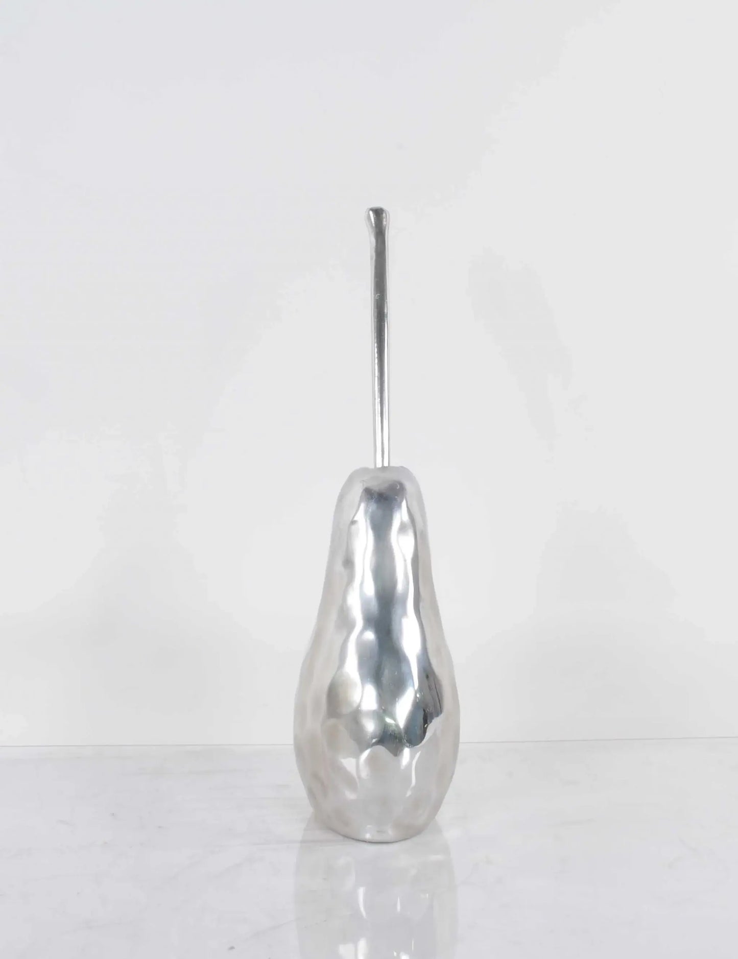 Delicious Hammered Finish Pear Statue - Homeroots - Flyclothing LLC