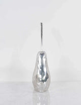 Delicious Hammered Finish Pear Statue - Homeroots - Flyclothing LLC
