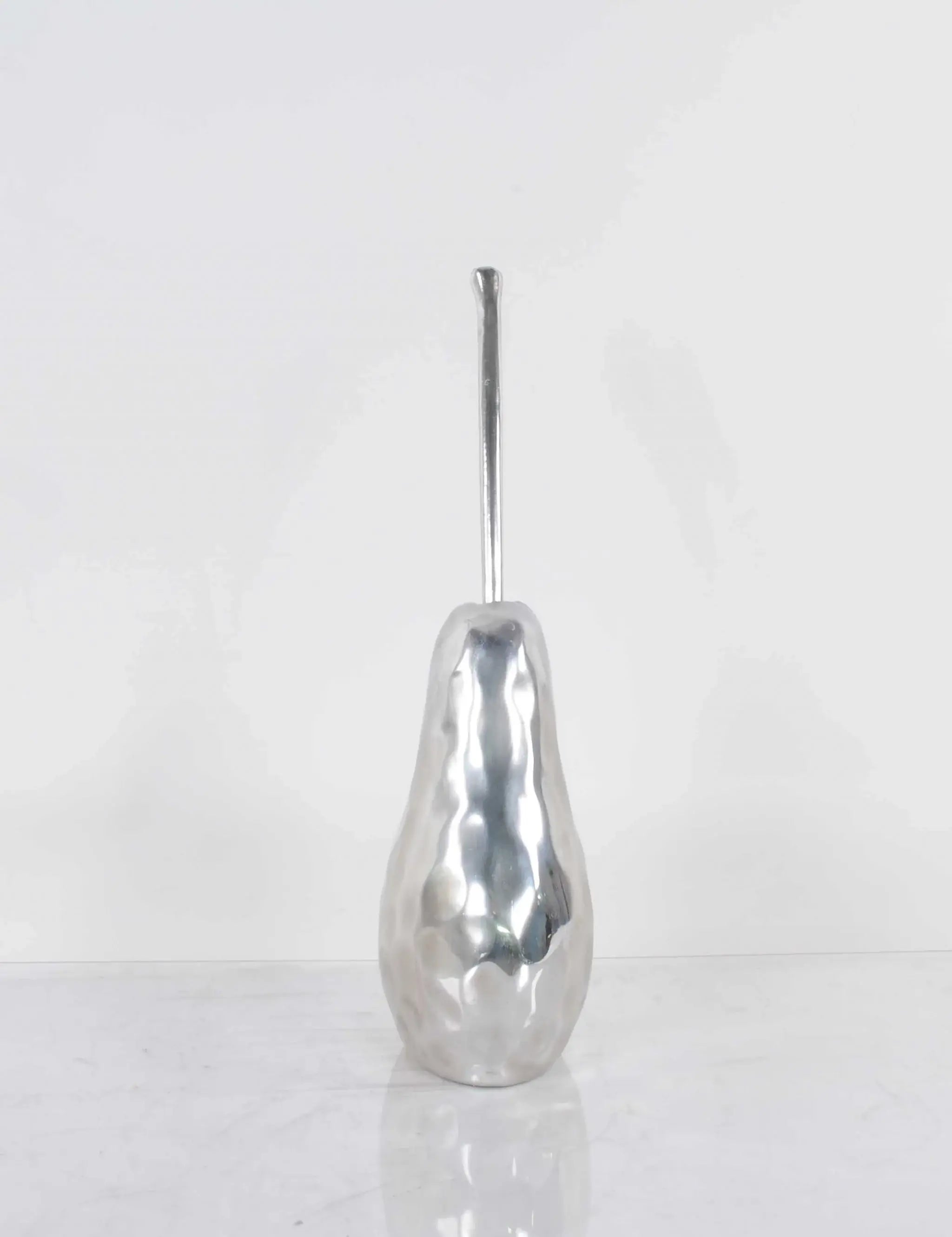 Delicious Hammered Finish Pear Statue - Homeroots - Flyclothing LLC