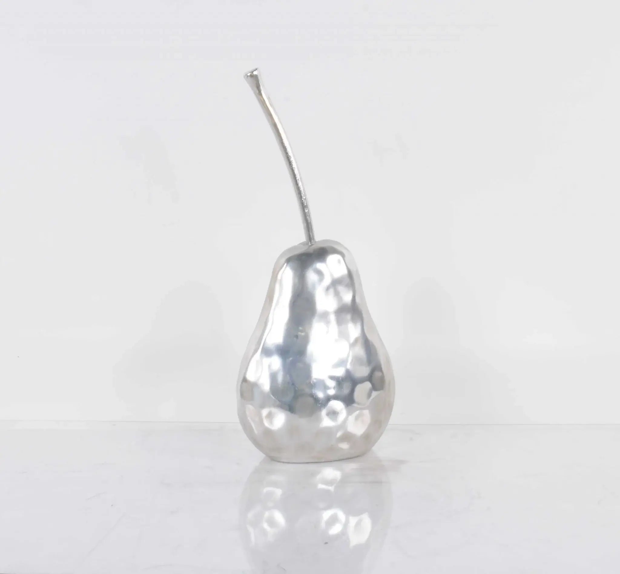 Delicious Hammered Finish Pear Statue - Homeroots - Flyclothing LLC