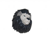 11.5" X 9.5" X 14" Origami Lion Head Wall Decoration - Homeroots - Flyclothing LLC