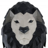 11.5" X 9.5" X 14" Origami Lion Head Wall Decoration - Homeroots - Flyclothing LLC