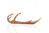 12" Brown Antler Resin Serving Tray - Homeroots