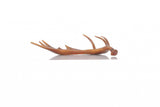 12" Brown Antler Resin Serving Tray - Homeroots - Flyclothing LLC