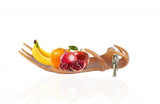 12" Brown Antler Resin Serving Tray - Homeroots - Flyclothing LLC