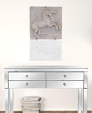 29" X 5" Gray Resin Wall Decor - Homeroots