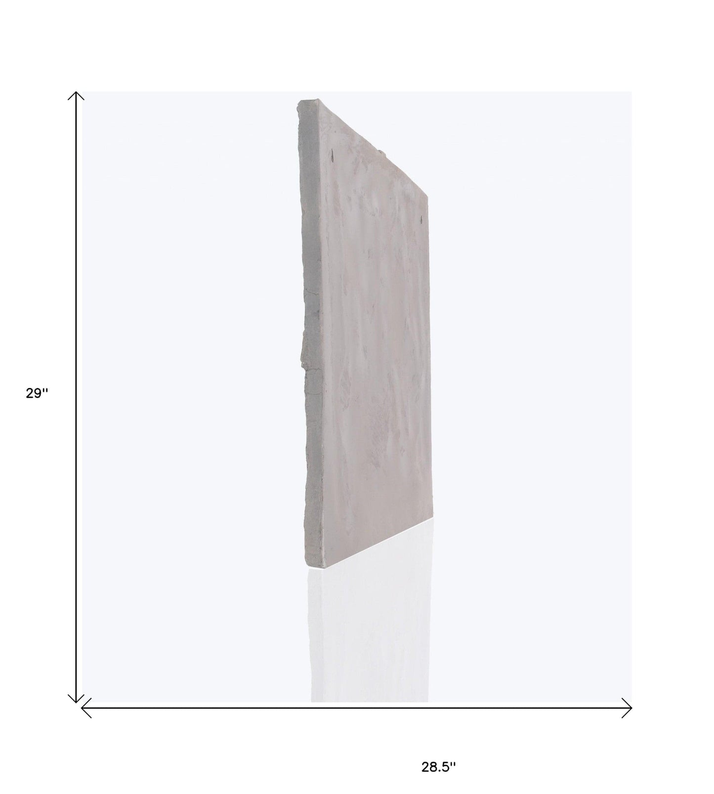 29" X 5" Gray Resin Wall Decor - Homeroots - Flyclothing LLC