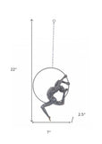 Athletic Man Hanging Ring Sculpture - Homeroots - Flyclothing LLC