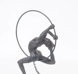 Athletic Man Hanging Ring Sculpture - Homeroots - Flyclothing LLC