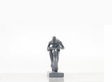 Minimalist Cyclist Cement Finish Statue - Homeroots