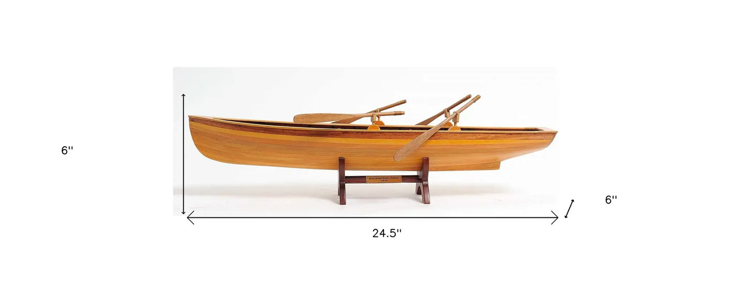 6" X 24.5" X 6" Boston Whitehall Tender - Homeroots - Flyclothing LLC