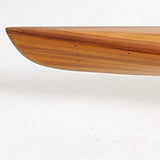 Rich Cedar Kayak Model Sculpture - Homeroots