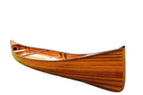 35.5" X 216" X 27" Wooden Canoe - Homeroots