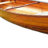 35.5" X 216" X 27" Wooden Canoe - Homeroots - Flyclothing LLC