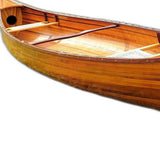35.5" X 216" X 27" Wooden Canoe - Homeroots - Flyclothing LLC
