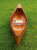 26.25" X 118.5" X 16" Wooden Canoe - Homeroots - Flyclothing LLC
