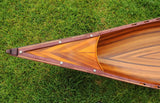 26.25" X 118.5" X 16" Wooden Canoe - Homeroots - Flyclothing LLC
