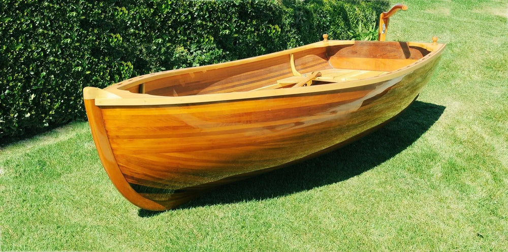 51" X 118.5" X 27.75" Little Bear Wooden Dinghy - Homeroots - Flyclothing LLC
