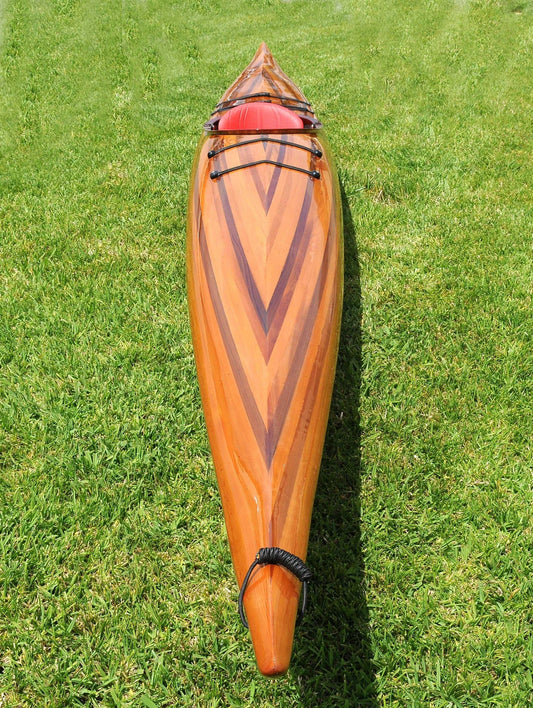 20" X 216" X 13" Hudson Wooden Kayak - Homeroots