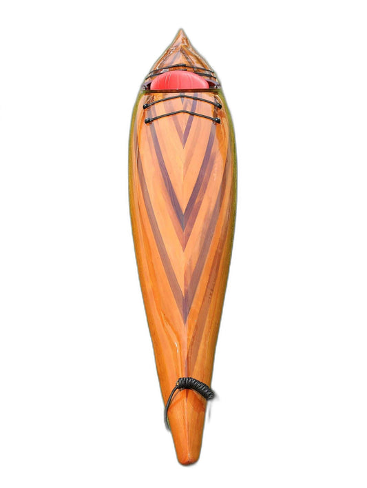 20" X 216" X 13" Hudson Wooden Kayak - Homeroots