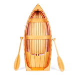 26.5" X 62" X 14.5" Whitehall Dinghy 5Foot Display - Homeroots