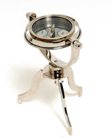 5" X 5" X 8.5" Gimbaled Compass On Tristand - Homeroots - Flyclothing LLC