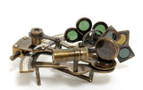 4" X 4.5" X 2.5" Nautical Sextant In Wood Box  Medium - Homeroots